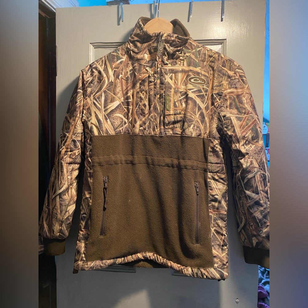 Lady drake 1/4 zip fleece pullover